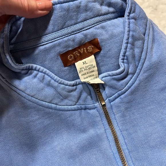 Orvis 3/4 Zip Sweatshirts - Picture 5 of 7